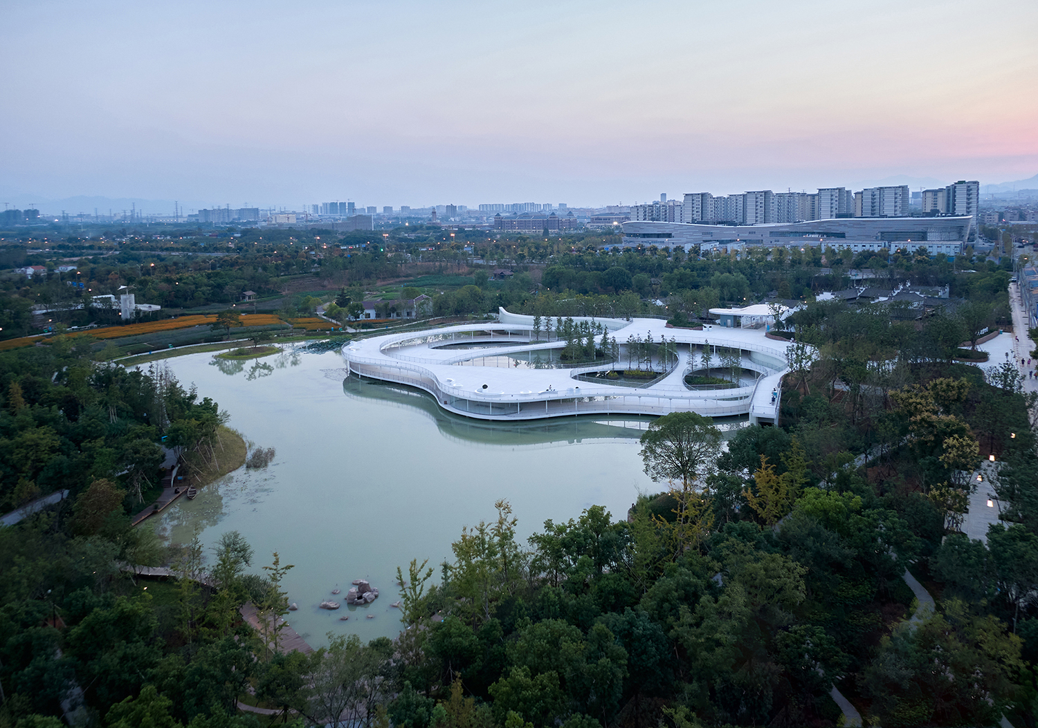 浙江义乌横塘公园