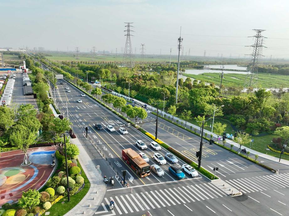 嘉兴国际商务区精品示范道路整治提升工程——纺工路（中环南路-百川路）