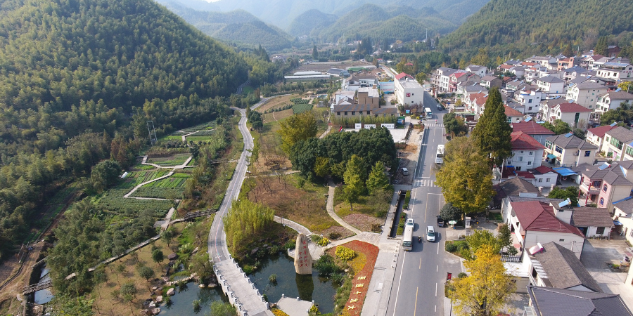 安吉天荒坪集镇·余村村纪念会址